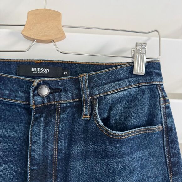 HUDSON Holly High Waist Flare Jeans In Vagabond Wash Size 27 - Picture 7 of 14